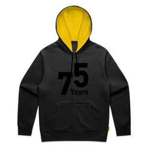 75 Years Black Hoodie